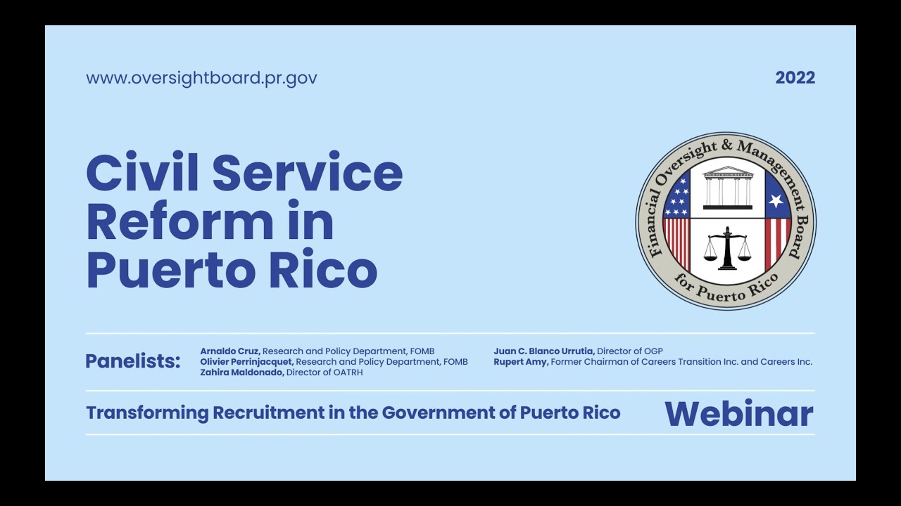 Webinar: Transforming Recruitment in the Government of Puerto Rico